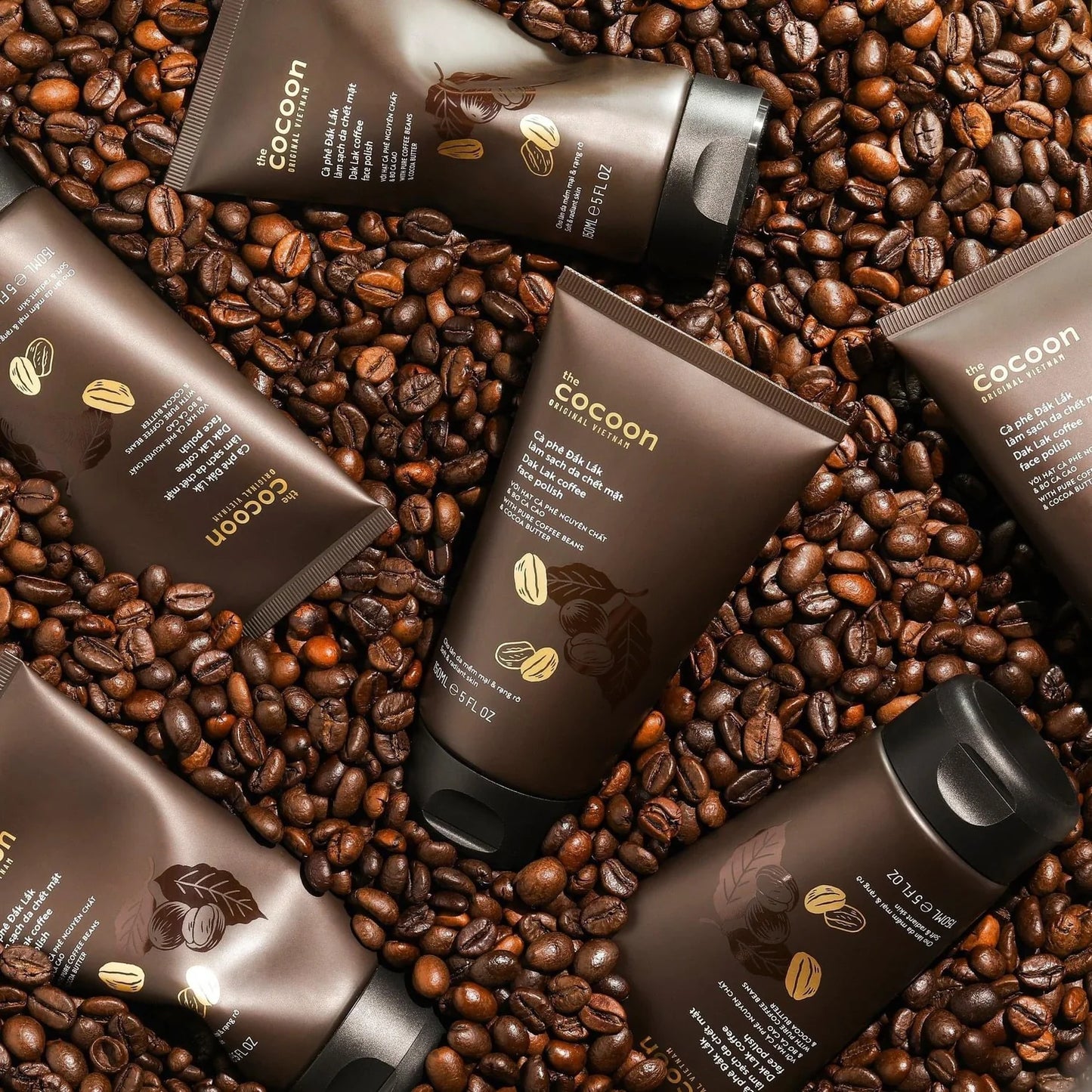 Dak Lak Coffee Face Polish - 100% Vegan Cosmetics